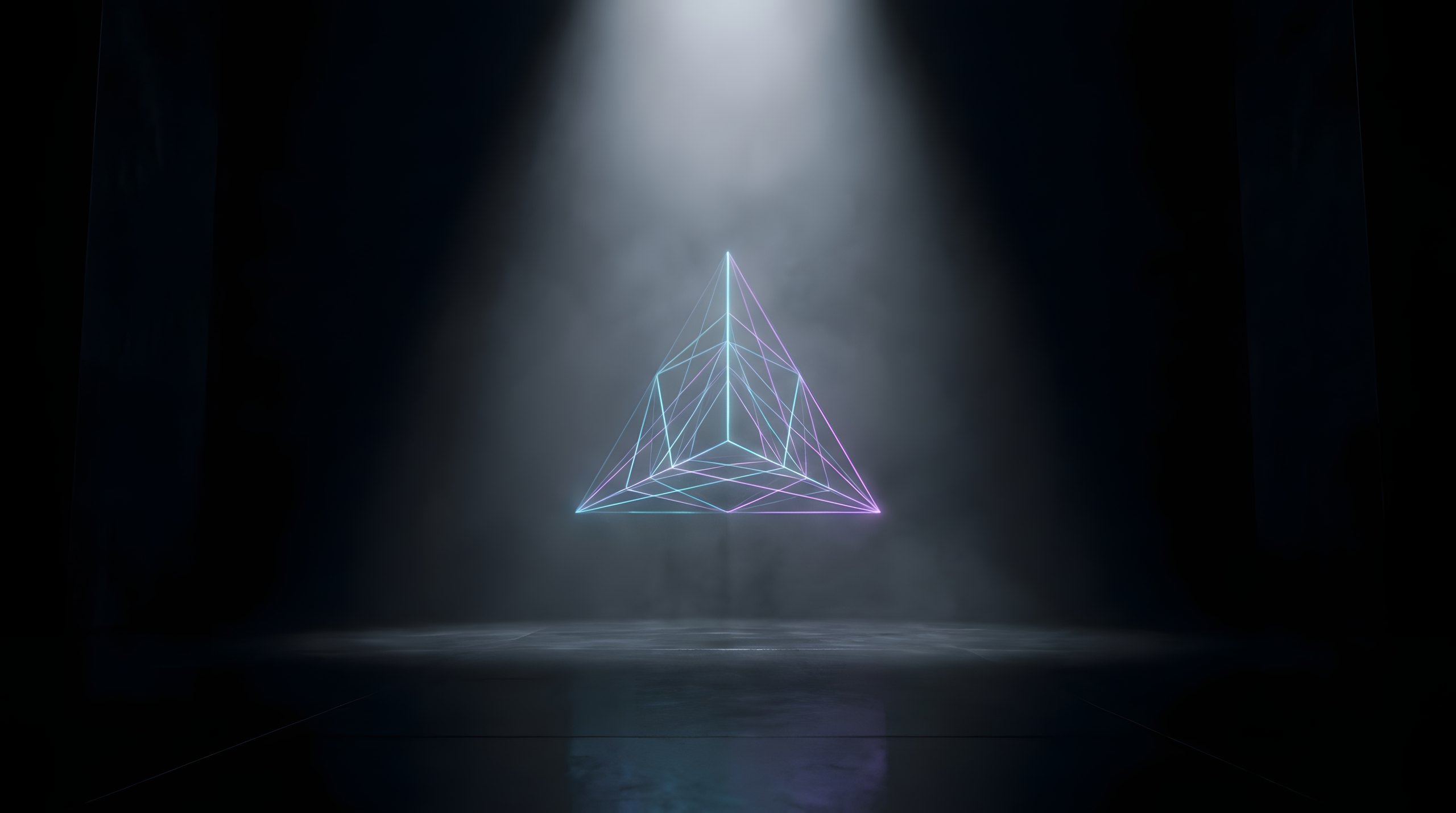 Cinematic hero background